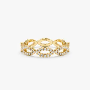 Diamond Infinity, Eternity Ring, Emma