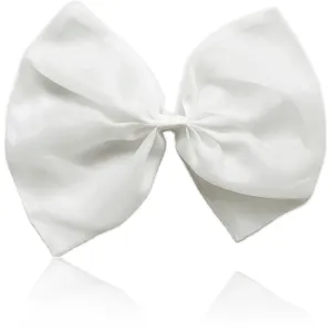 Dolly by Le Petit Tom White Dolly World Big Organza Hair Bow