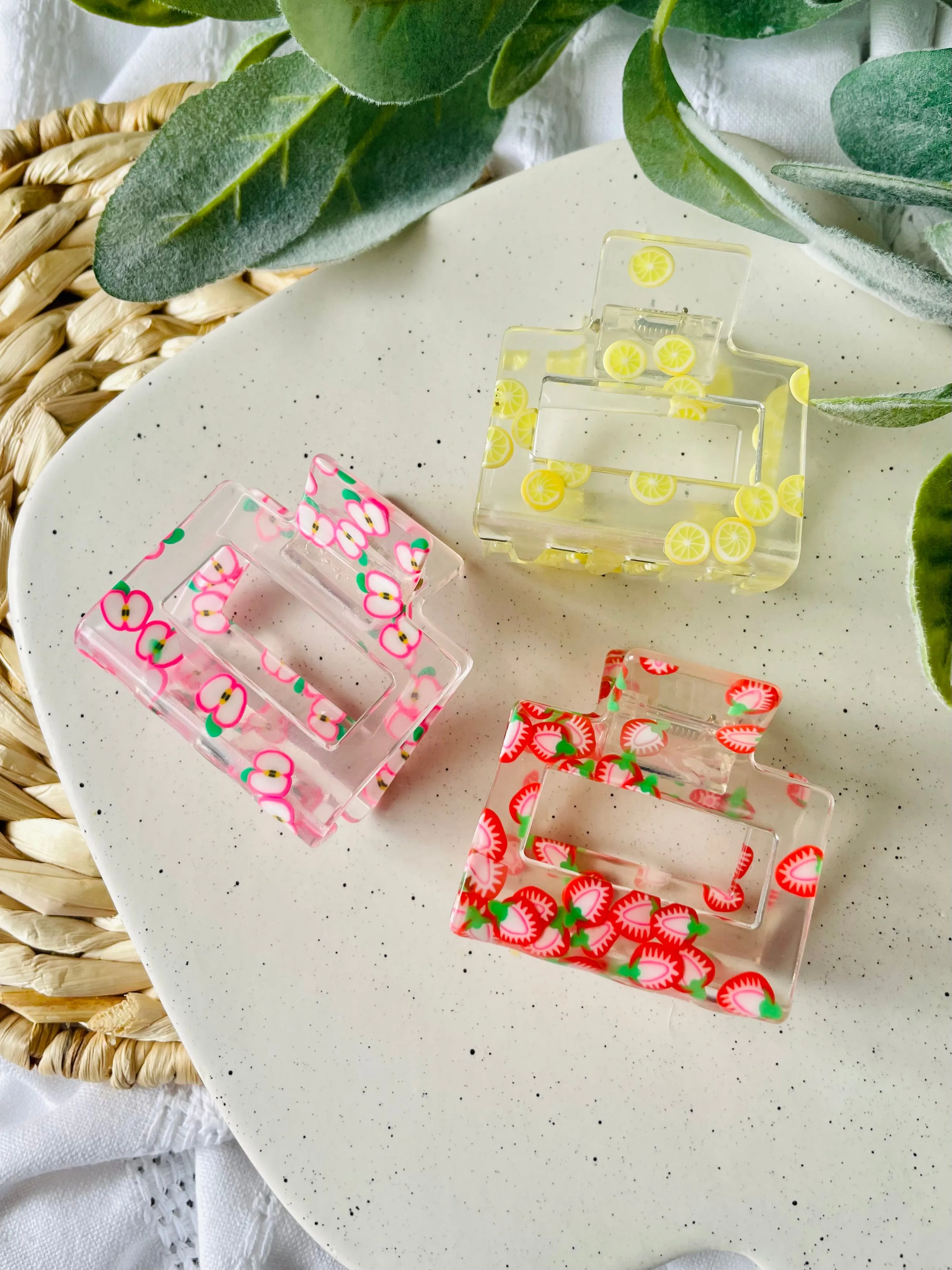 Fruit Claw Clips
