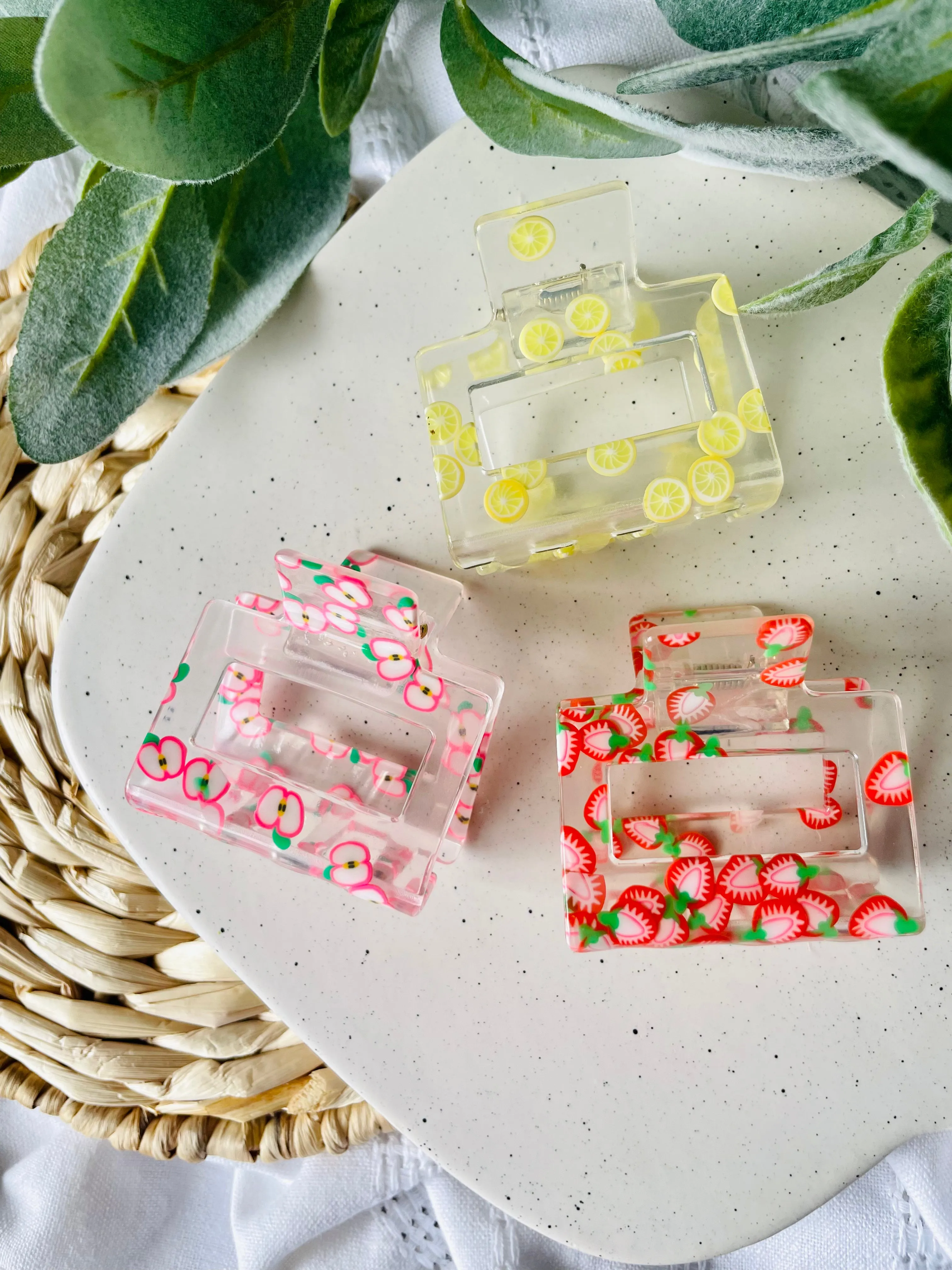 Fruit Claw Clips