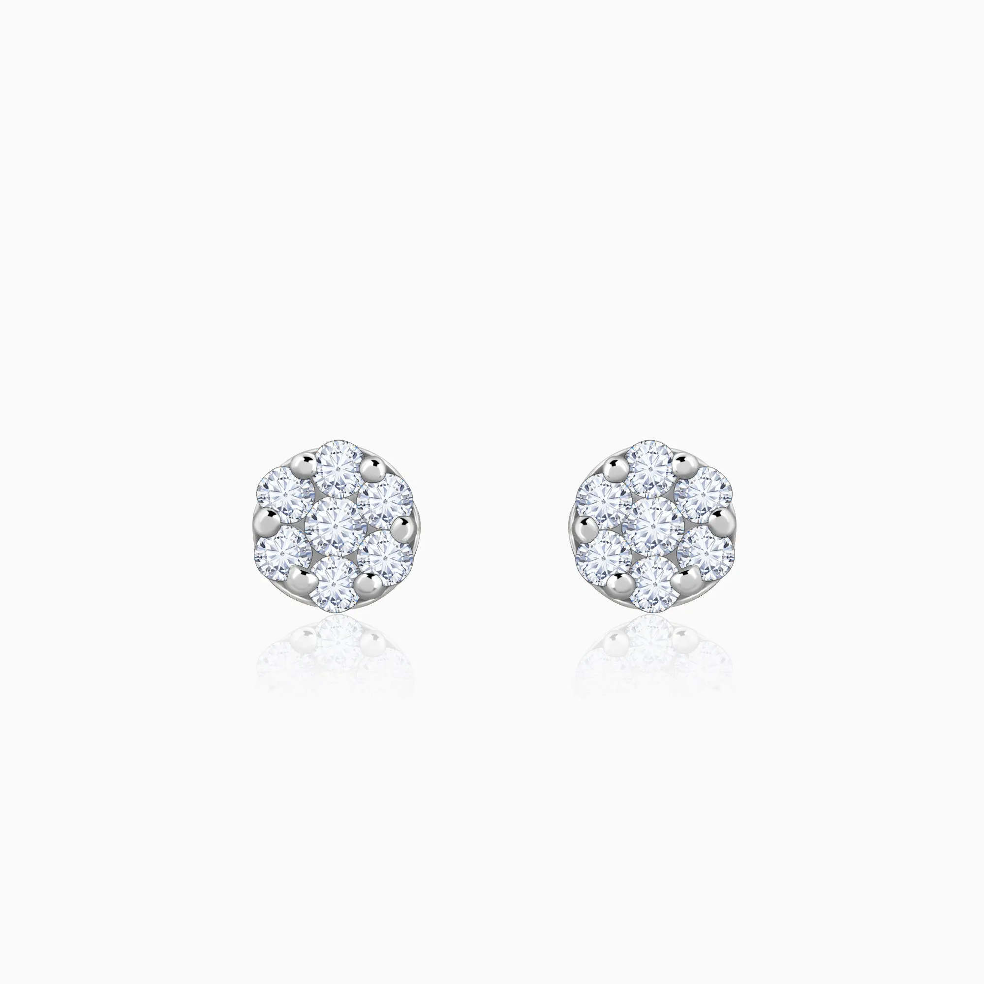 Gold Cute Spark diamonds Studs