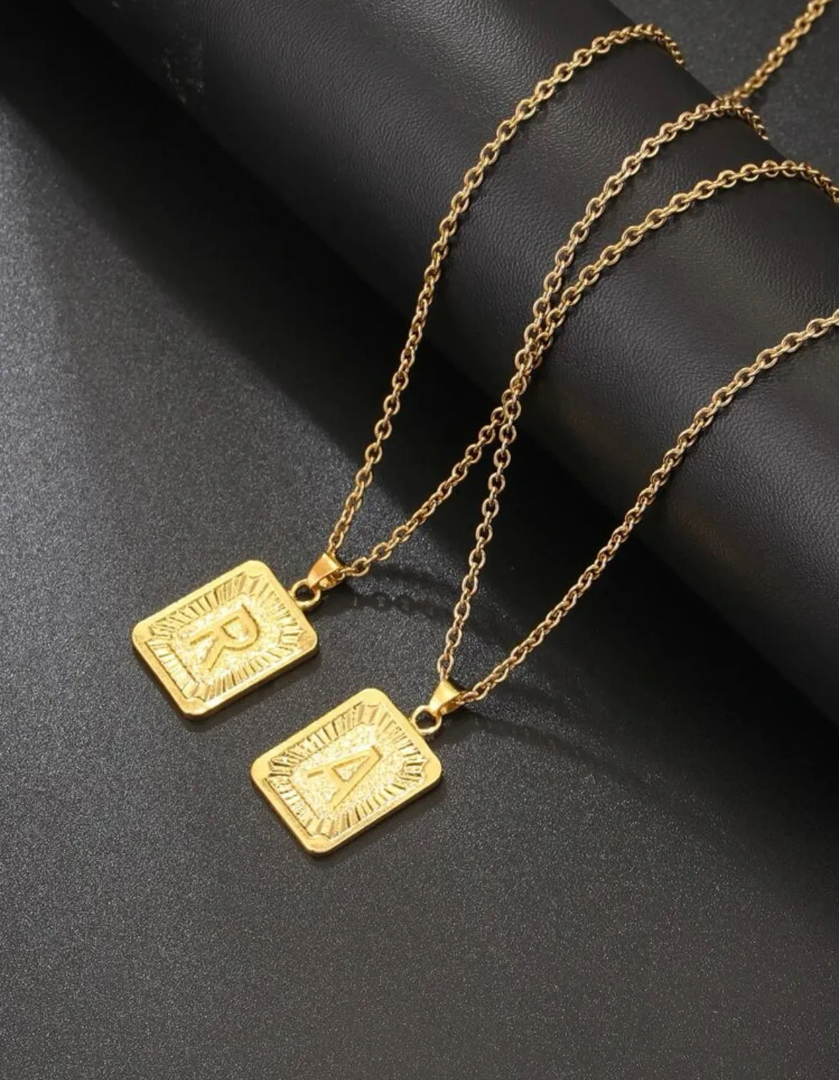Initial Pendant Necklace