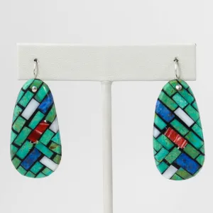 Inlay Shell Earrings