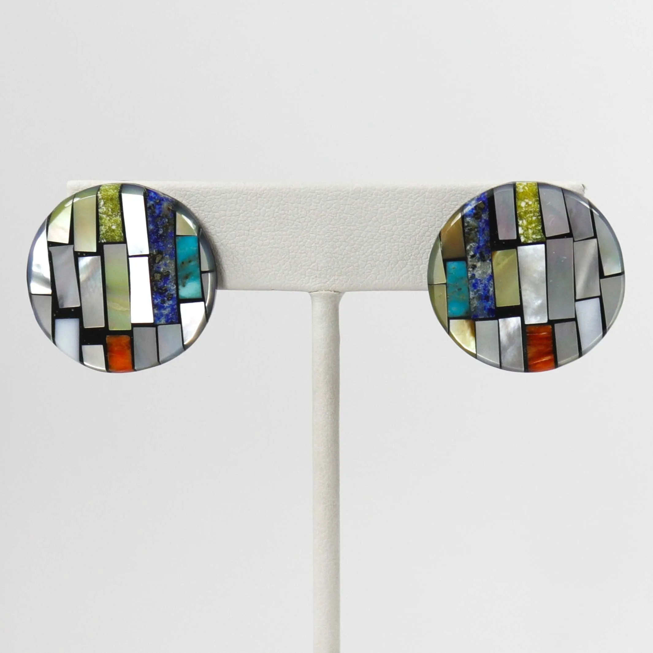 Inlay Shell Earrings