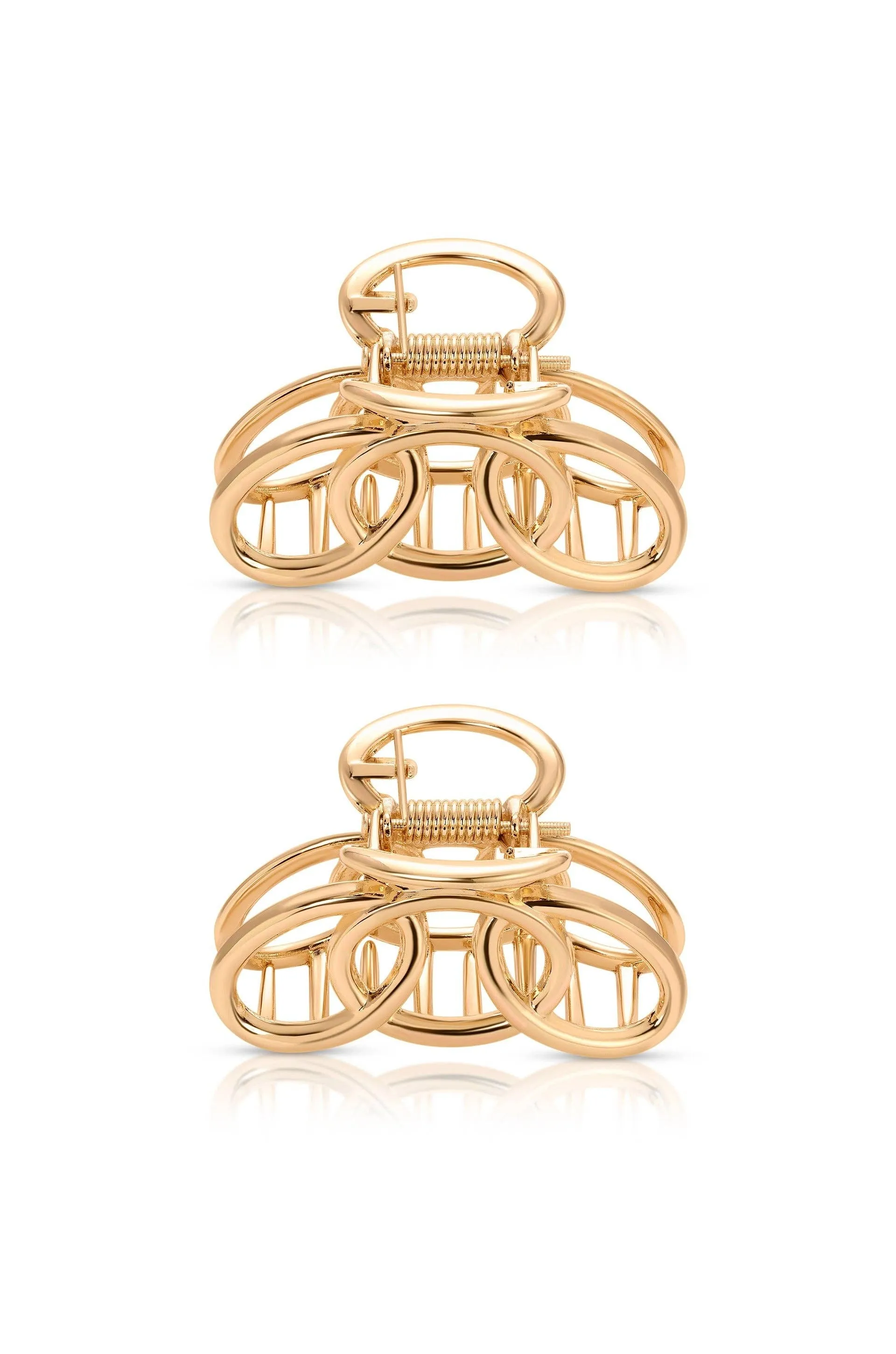 Keep It Simple Gold Hair Clip