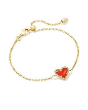 Kendra Scott Ari Heart Delicate Chain Bracelet