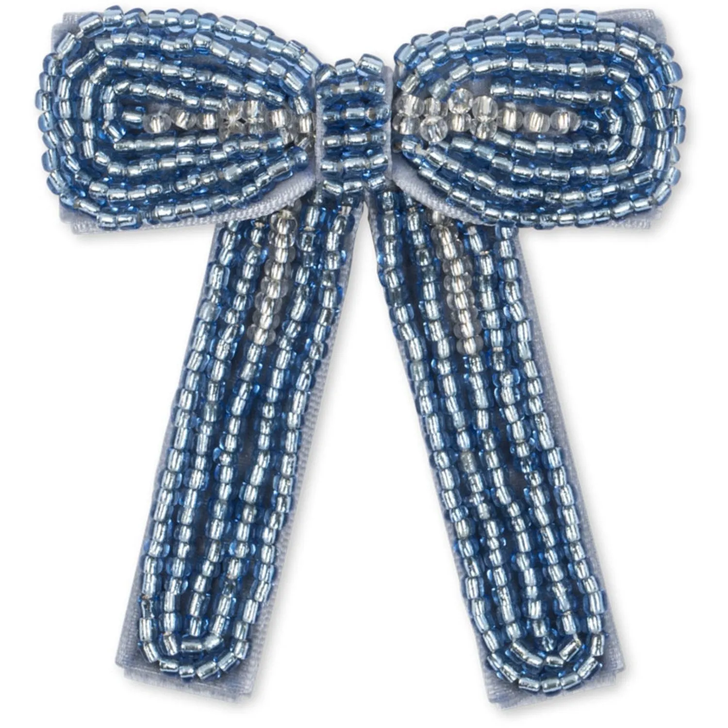 Konges Sl?jd Ashley Blue Celebration Pearl Bow Hair Clip