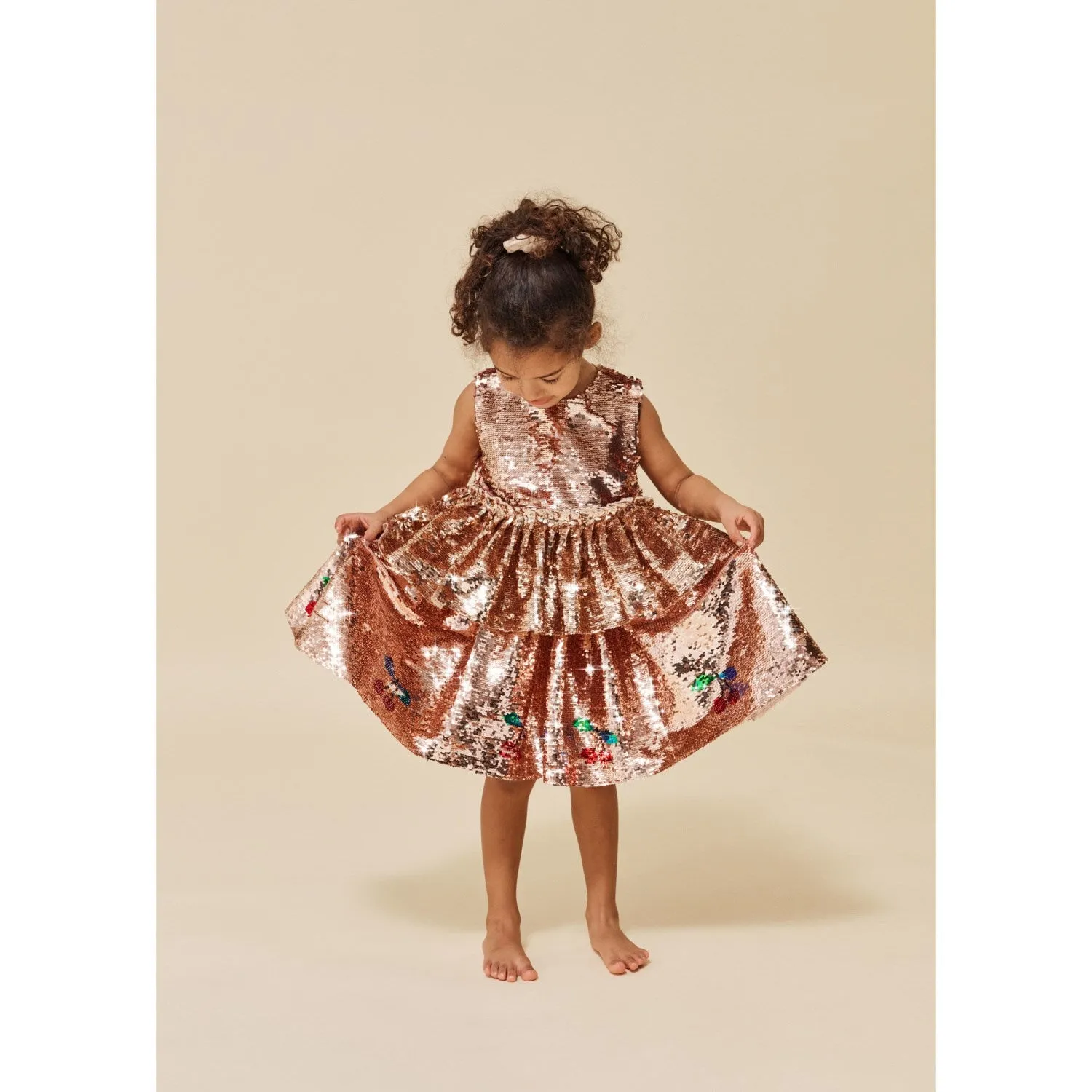 Konges Sljd Konges Sljd Scrunchie Small 3-pak Esther/Cherry/Vivi Fleur