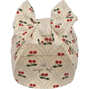 Konges Sljd Lin New Bambi Bonnet Cherry Motif