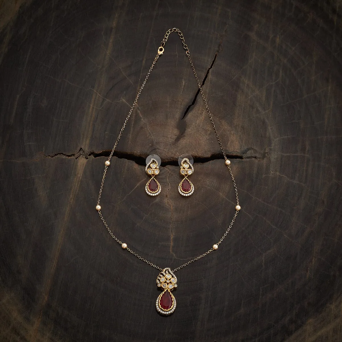 Kundan Necklace 173023