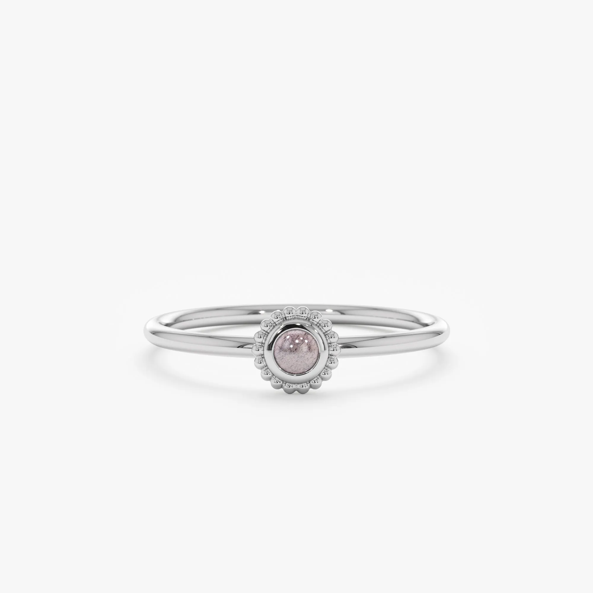 Labradorite Art Deco Ring, Winnie