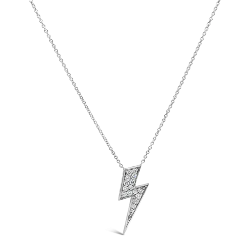 Lightning Bolt Pendant & Chain