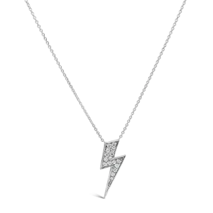 Lightning Bolt Pendant & Chain