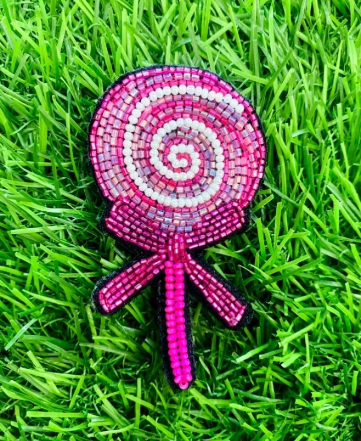 Lollipop Brooch