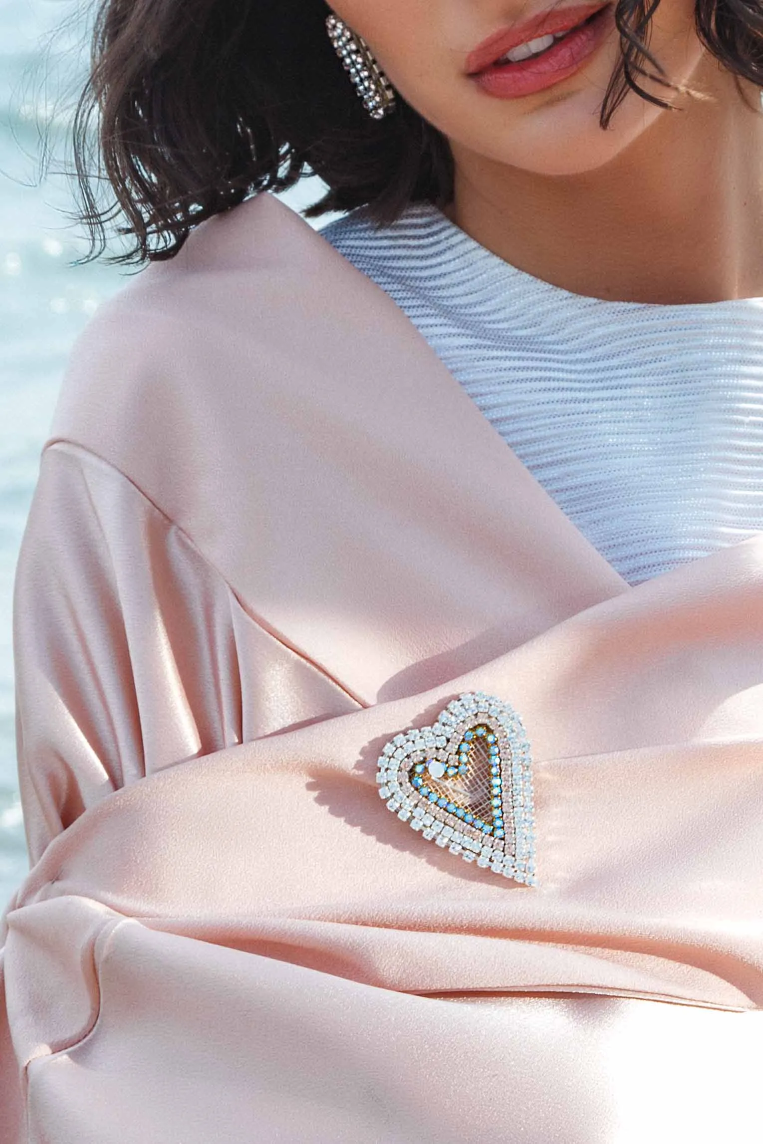 Love-Struck Brooch - Pink Melissa