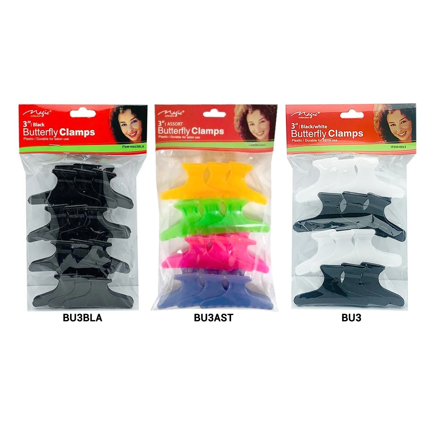 Magic Collection BUTTERFLY CLAMPS 3"