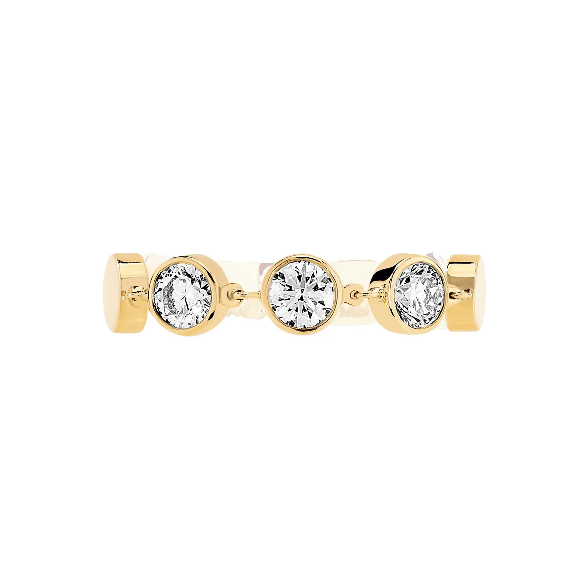 Messika D-Vibes 18ct Yellow Gold Diamond Ring