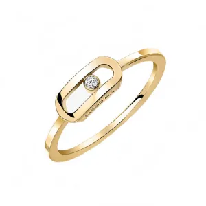 Messika Move Uno 18ct Yellow Gold Diamond Ring