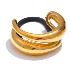 Monroe Golden Hair Tie