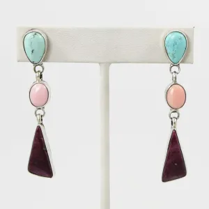 Multi-Stone Earrings