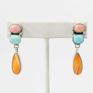Multi-Stone Earrings