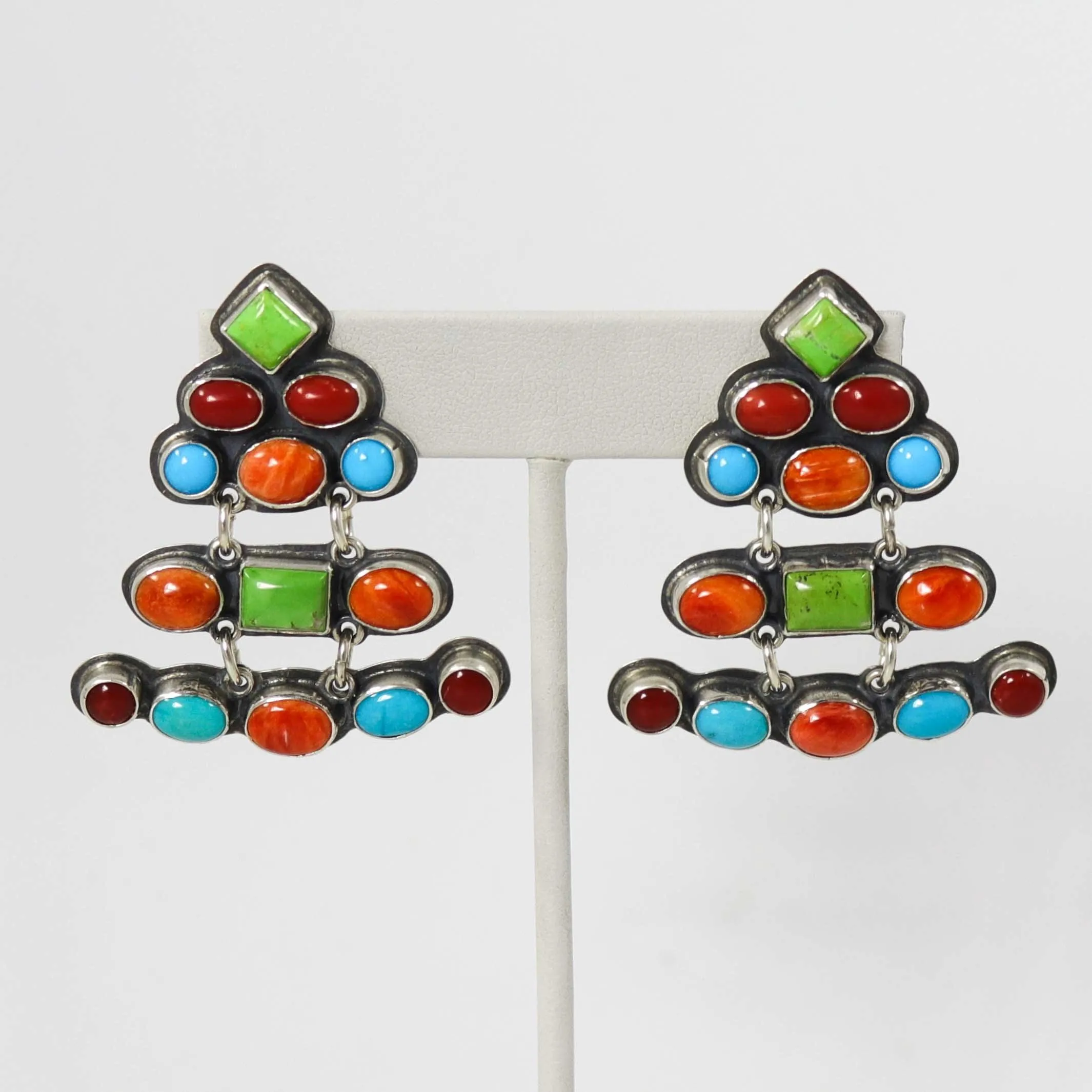 Multi-Stone Earrings