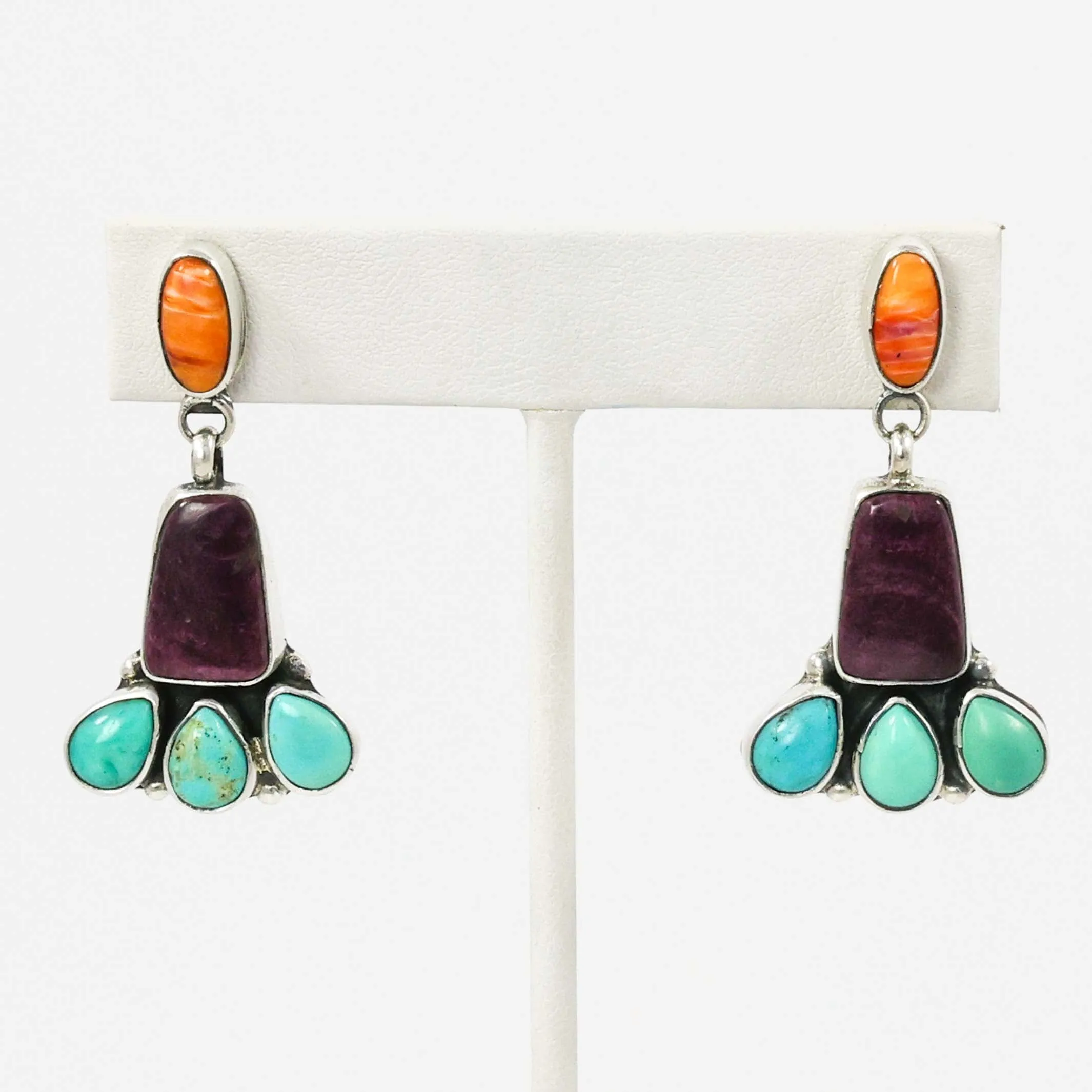 Multi-Stone Earrings