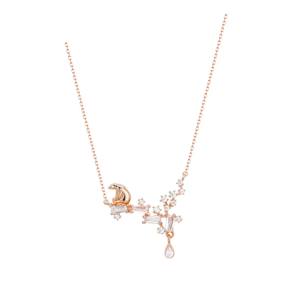 [NCT DOYOUNG NECKLACE] TEAR OF GLACIER 1-POLAR BEAR Necklace