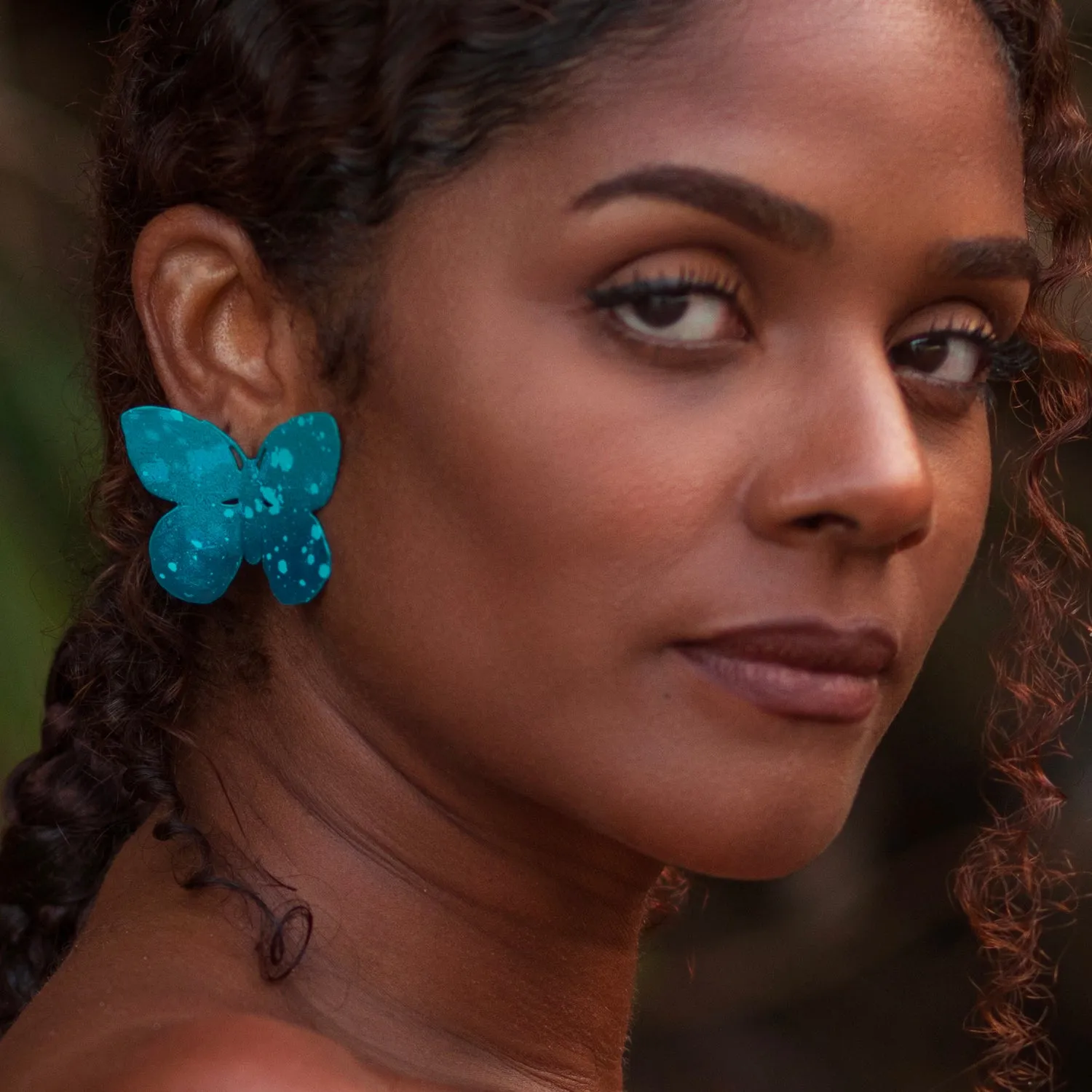 Ocean Papillion Earrings