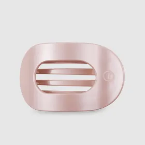 Pearly Pearl Flat Round Hair Clip - Small