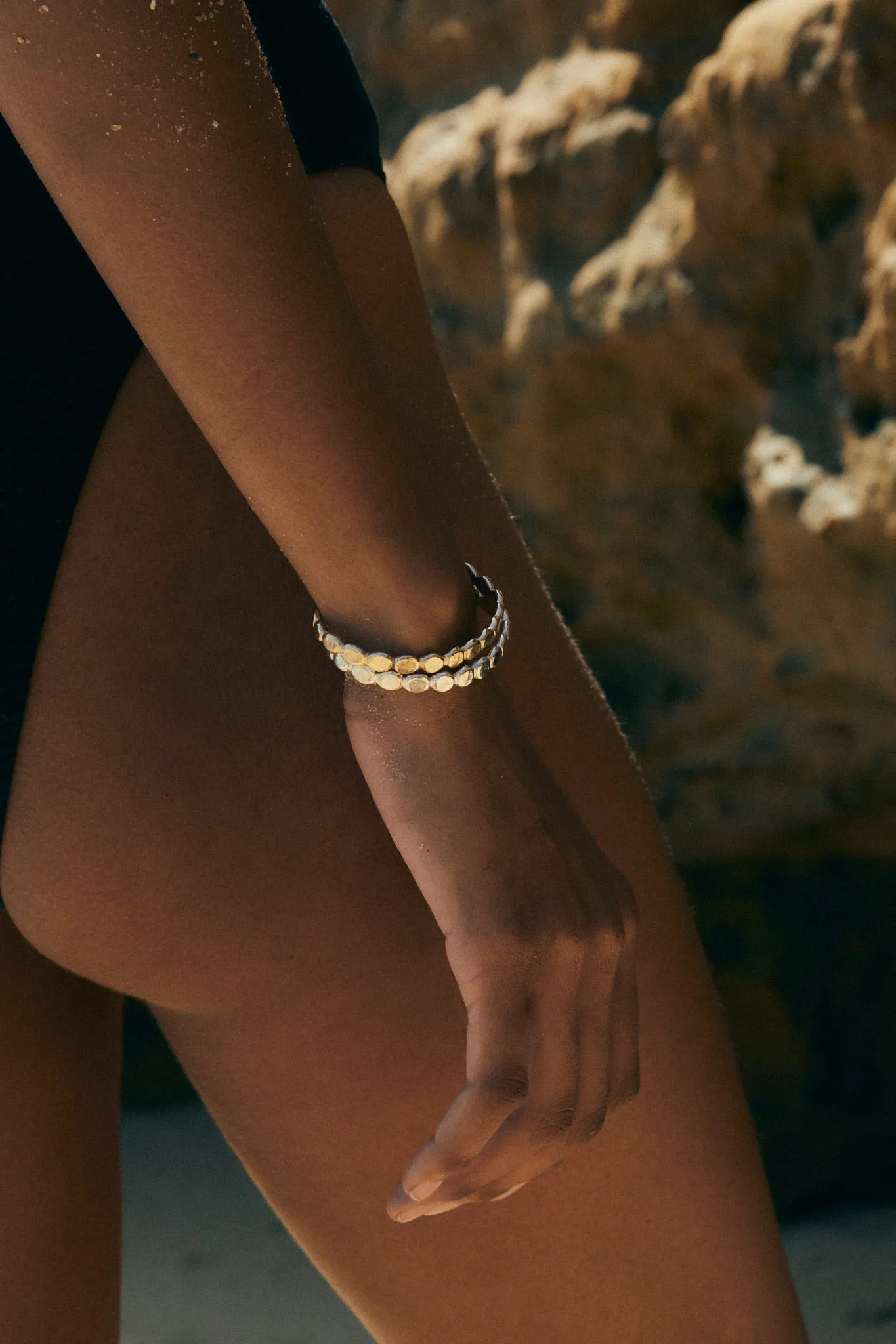 Pebble Cuff | Silver
