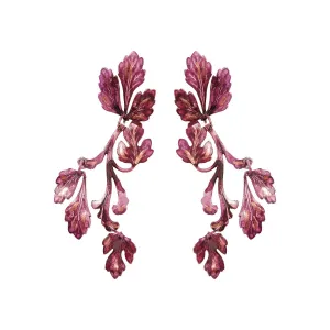 Plum Pietrina Earrings