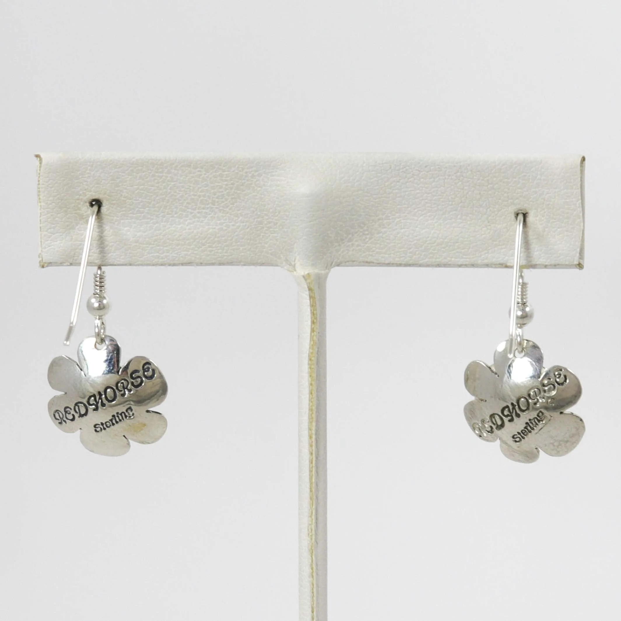 Silver Flower Earrings