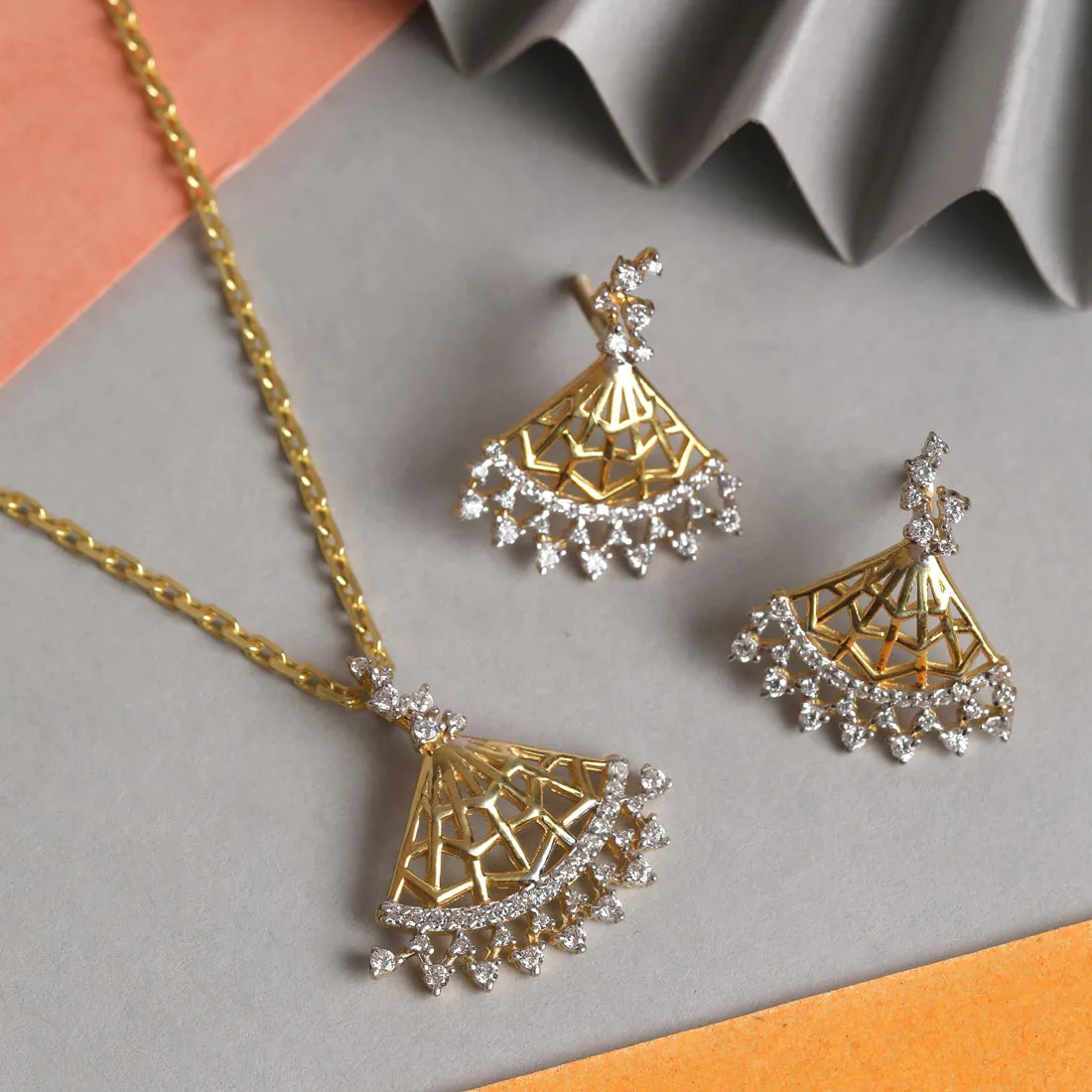 Silver Irina Jewellery Set