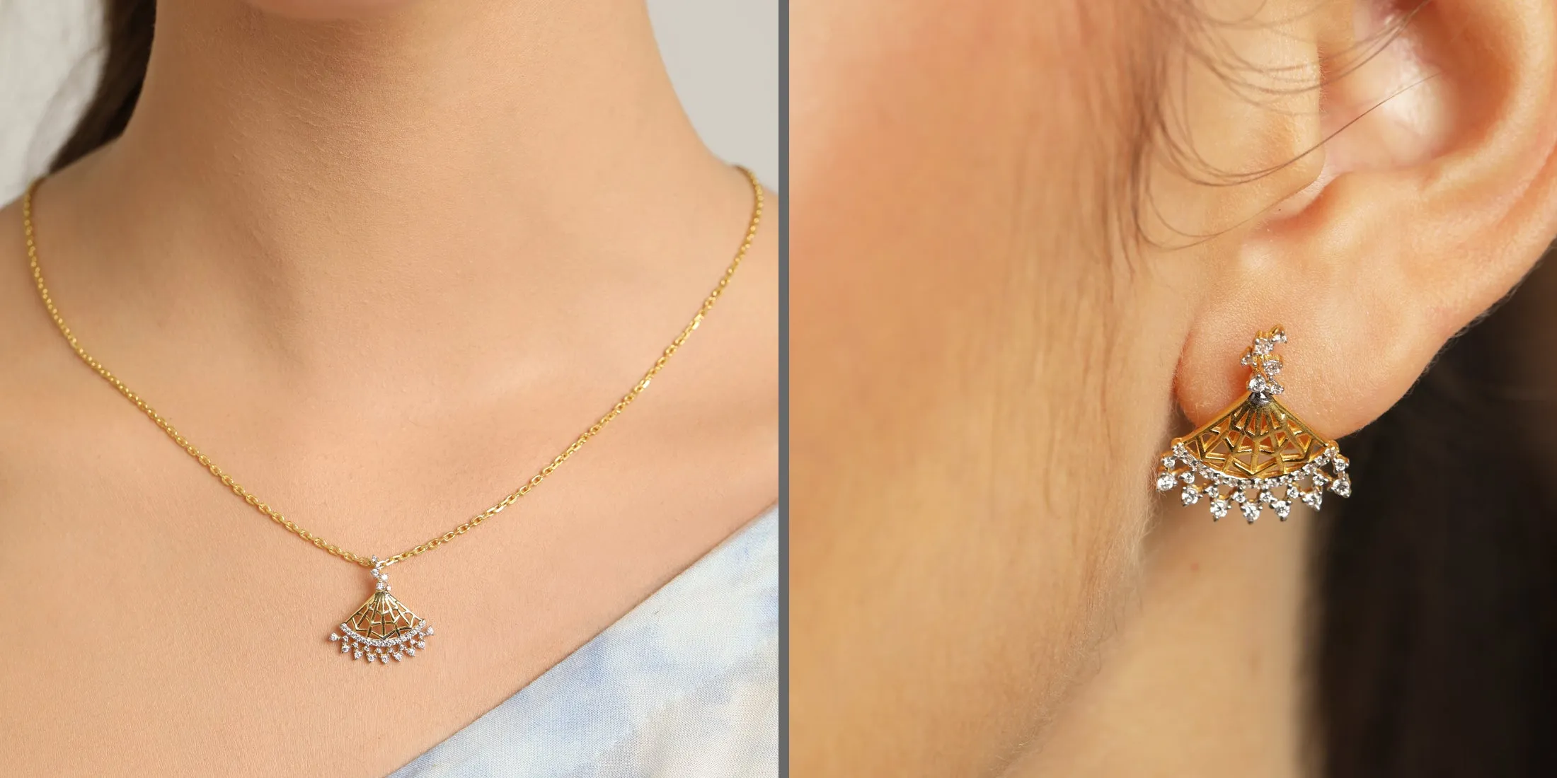 Silver Irina Jewellery Set