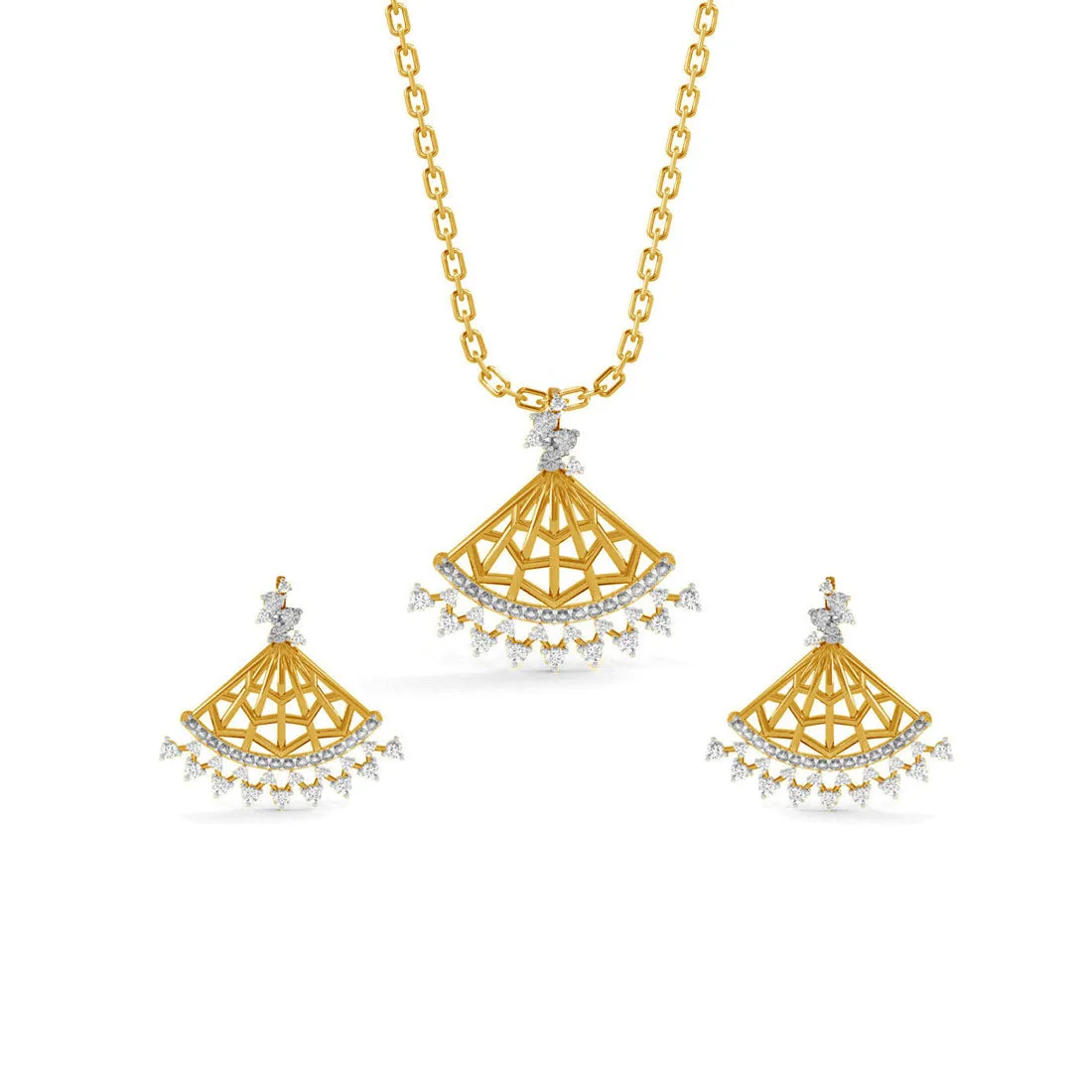 Silver Irina Jewellery Set