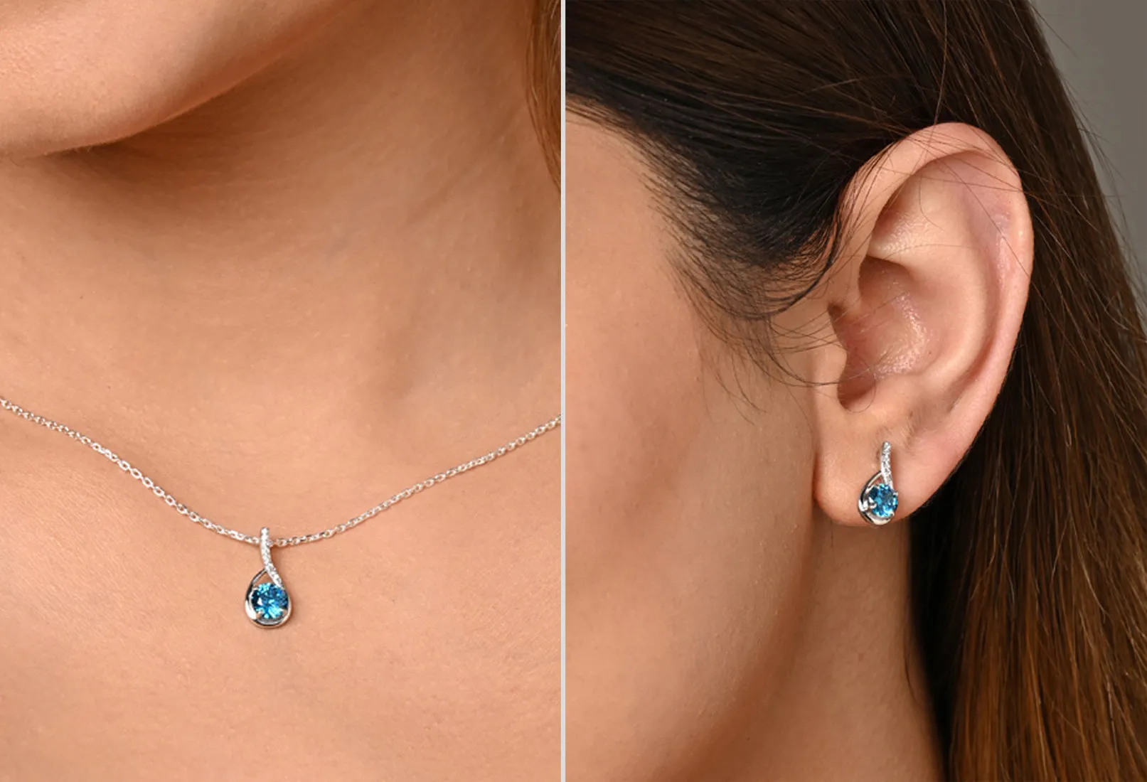 Silver Isla Jewellery Set