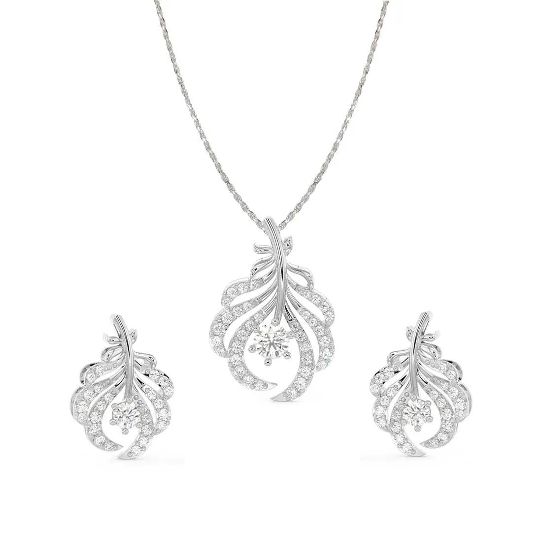 Silver Nusa Jewellery Set