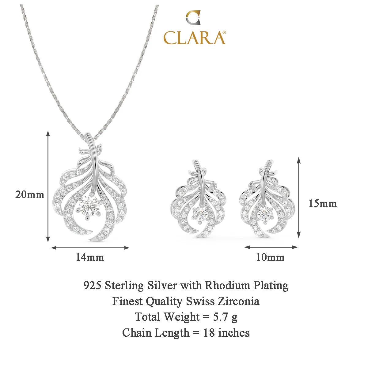 Silver Nusa Jewellery Set