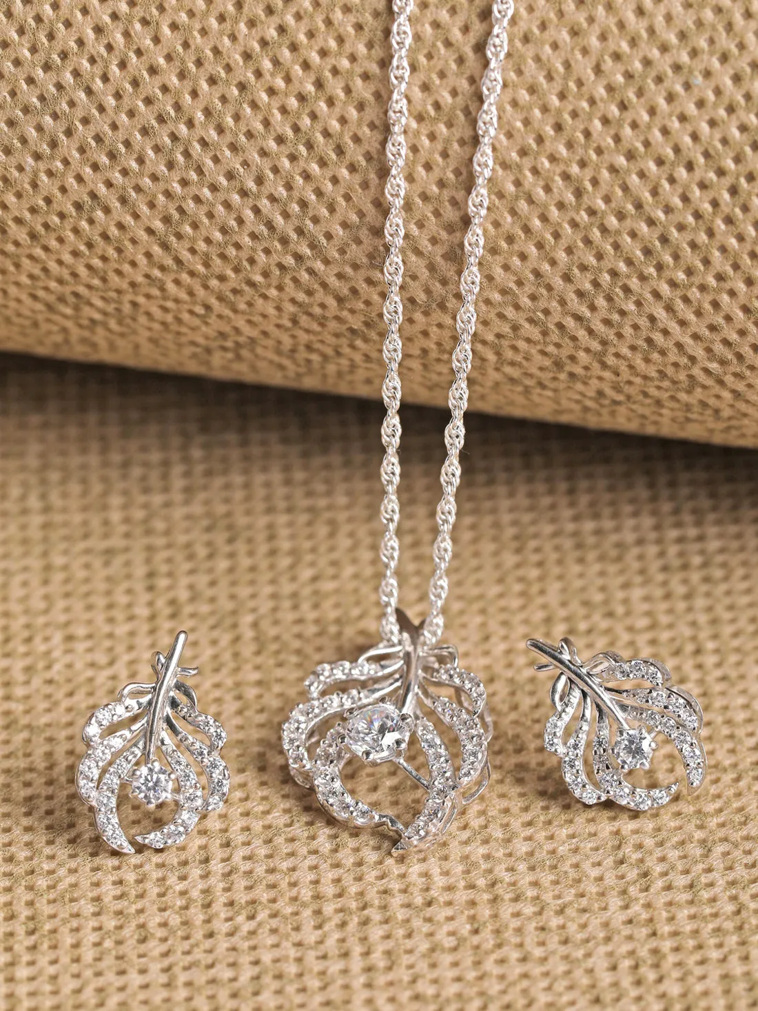 Silver Nusa Jewellery Set