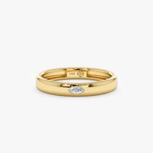 Single Marquise Diamond Ring, Marcia