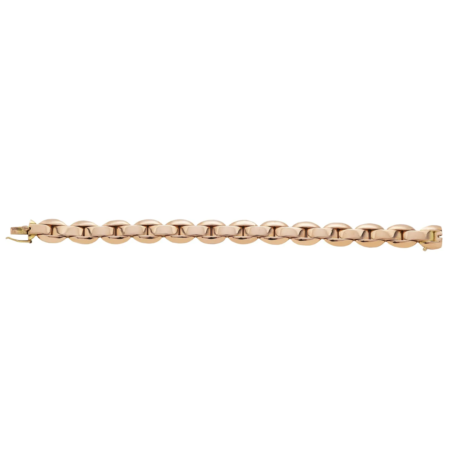 Smooth Oval Link Bracelet