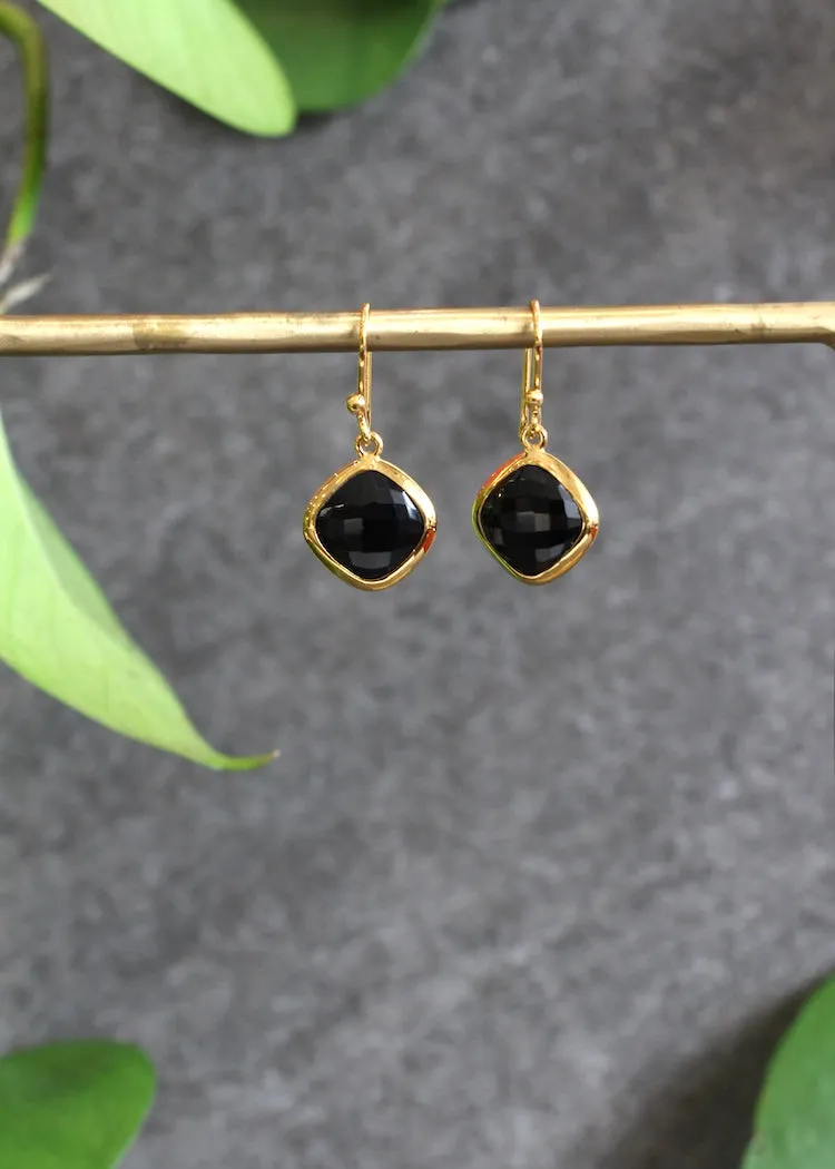 Stephen Estelle | Onyx Earrings