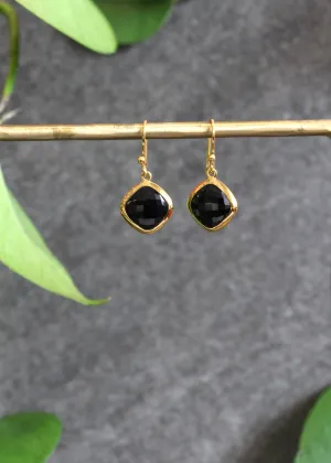 Stephen Estelle | Onyx Earrings