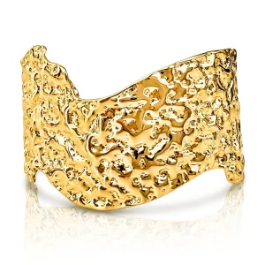 Tabitha Hammered Cuff Bracelet