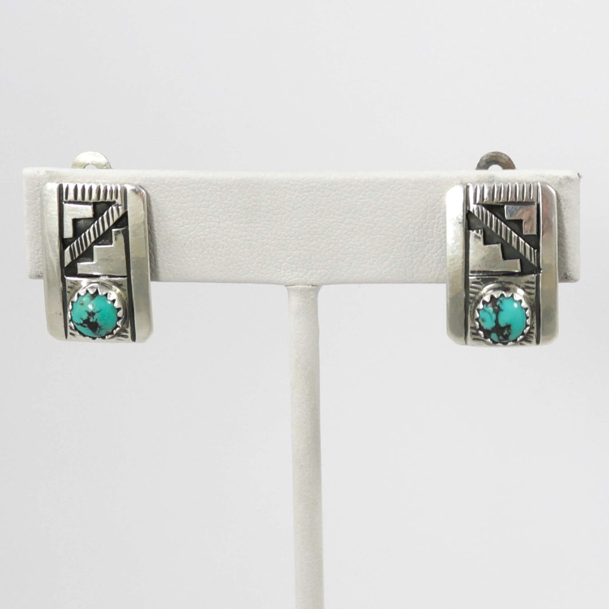 Turquoise Clip Earrings