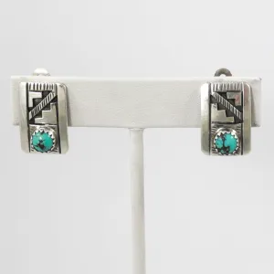Turquoise Clip Earrings