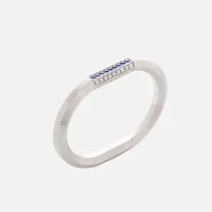 Vault Pav?? Lock, 18k White Gold
