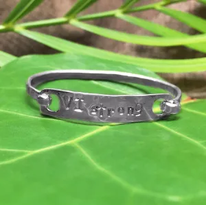VI Strong Sterling Silver Latching Child Bracelet