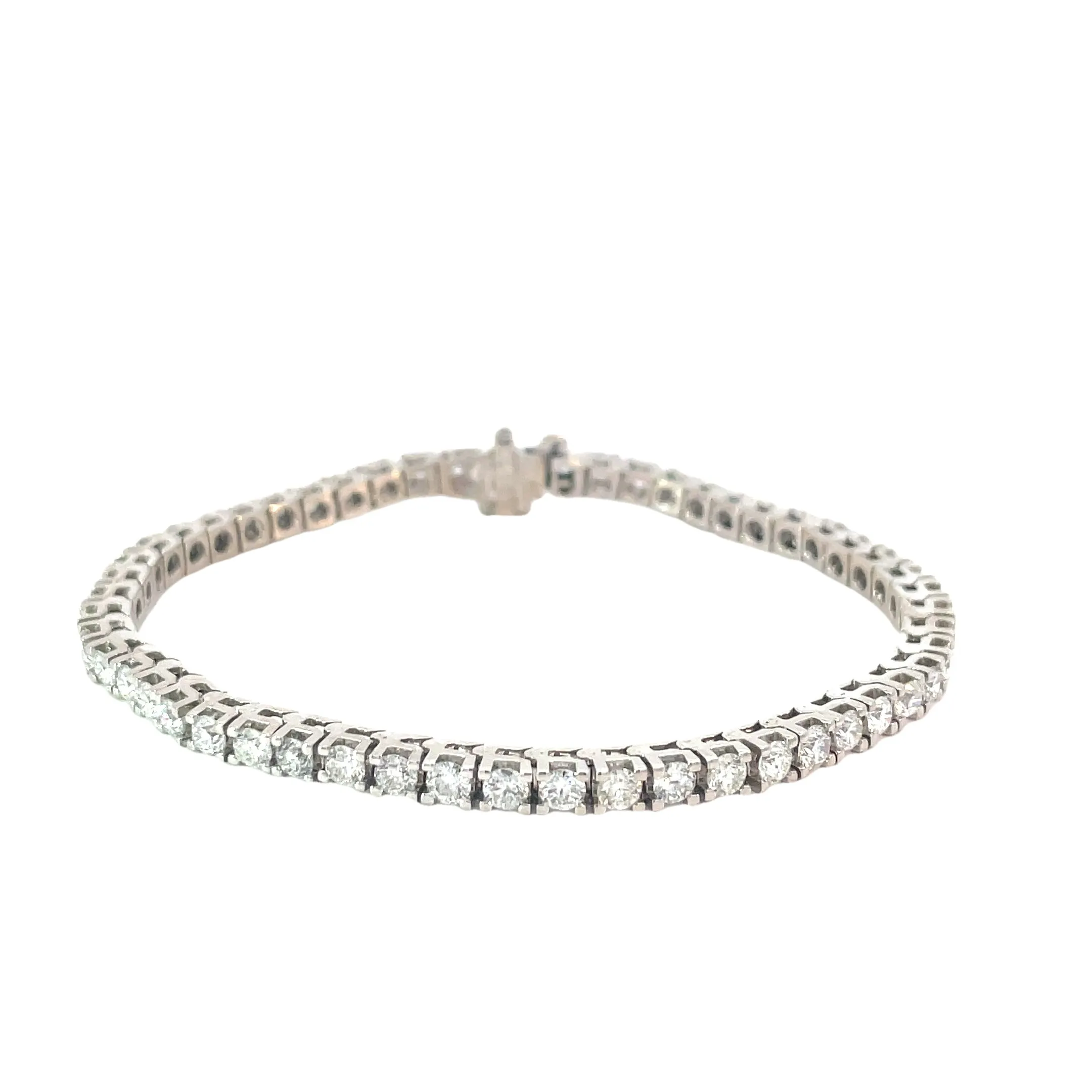 White Gold Diamond Tennis Bracelet